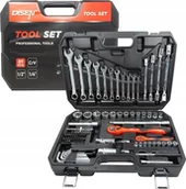 Zestawy narzędziowe - Zestaw narzędzi 89el. 1/4" 1/2" (6-kątny) (4-32mm) - miniaturka - grafika 1