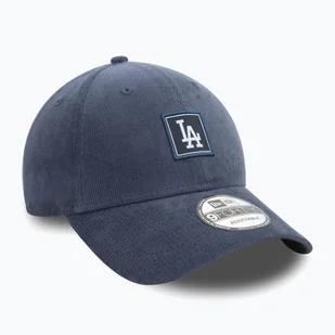 Czapka z daszkiem New Era Cord Patch 9FORTY Los Angeles Dodgers dark blue WYSYŁKA W 24H 30 DNI NA ZWROT - Czapki damskie - miniaturka - grafika 1