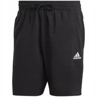 Spodenki męskie - Spodenki męskie adidas Aeroready Essentials Chelsea Small Logo czarne IC939 - miniaturka - grafika 1