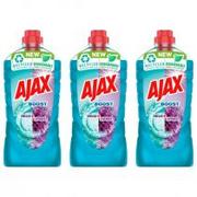 Inne artykuły czyszczące - Ajax Płyn uniwersalny do czyszczenia ocet + lawenda Zestaw 3 x 1 l - miniaturka - grafika 1