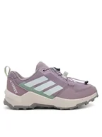 Buty trekkingowe dziecięce - adidas Trekkingi Terrex Ax4s JI1507 Fioletowy - miniaturka - grafika 1