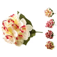 Sztuczne kwiaty - Bukiet storczyk 7 sztuk 34 cm - miniaturka - grafika 1