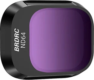 BRDRC FILTR SZARY ND64 ZESTAW Z ETUI DO DRONA DJI MINI 4 PRO - Akcesoria do kamer sportowych - miniaturka - grafika 1