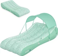 Zabawki i gry sportowe - Bestway Materac fotel do pływania z daszkiem Comfy Chill Bestway 43729 - miniaturka - grafika 1
