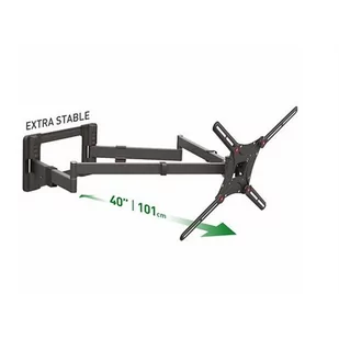 Barkan Wall mount Full Motion 13-80 " Maximum weight (capacity) 50 kg Black BM464XL - Uchwyty do telewizora - miniaturka - grafika 1