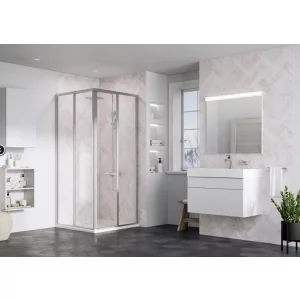 Ravak 14VA0UO211 Kabina prysznicowa naro$473na SRV2-100 S satyna styren Pearl 195 - Kabiny prysznicowe Ravak 14VA0UO211 Kabina prysznicowa naro$473na SRV2-100 S satyna styren Pearl 195 - Kabiny prysznicowe - miniaturka - grafika 1