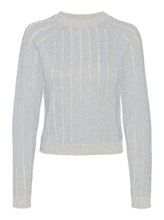 Vero Moda Sweter w kolorze szarym - Swetry damskie - miniaturka - grafika 1