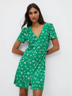 Sukienki - Mango Sukienka codzienna Cecil 27049203 Zielony Regular Fit - grafika 1
