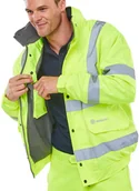 Odzież robocza - BEESWIFT Kurtka ostrzegawcza Bomber, rozm. L, żółta - miniaturka - grafika 1