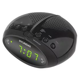 Radio z budzikiem Hyundai RAC 213 B Czarny - Radiobudziki - miniaturka - grafika 1