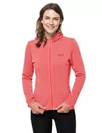 Kurtki damskie - Jack Wolfskin Damska Kurtka Polarowa Turbulence W - miniaturka - grafika 1