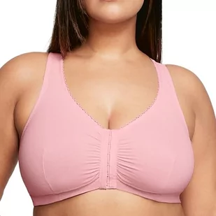 Glamorise Biustonosz damski, Róż (Pink Blush), 100C - Biustonosze - miniaturka - grafika 1