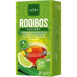 Astra Rooibos zielony z trawą cytrynową i limonką Ex20 - Herbata - miniaturka - grafika 1