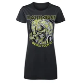 Bluzki damskie - tunika IRON MAIDEN - KILLERS WORLD TOUR ciemnoszara-XL - miniaturka - grafika 1
