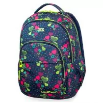 Patio Plecak Coolpack Basic Plus (B03010) Lime Hearts 33062CP - Plecaki szkolne i tornistry - miniaturka - grafika 1