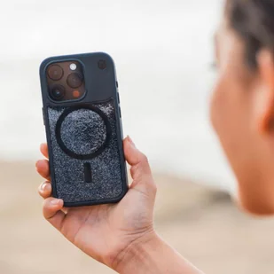 Etui STM Relax Sand MagSafe do Apple iPhone 15 Pro Czarno-szary - Etui i futerały do telefonów - miniaturka - grafika 11