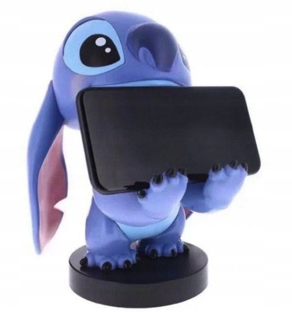 STOJAK UCHWYT NA PADA TELEFON STITCH STICZ FIGURKA NIEBIESKA GADŻET