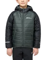 Kurtki i płaszcze dla chłopców - Jack Wolfskin ZENON JACKET K, slate green/black, 152 - miniaturka - grafika 1
