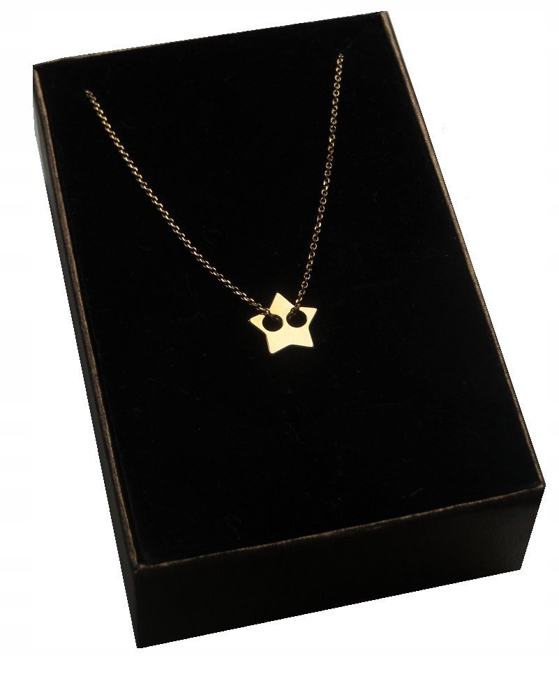 Naszyjnik gwiazdka CELEBRYTKA srebro 925 45cm