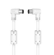 Kable - Hama kabel antenowy 90DB kątowy 1.5m - miniaturka - grafika 1