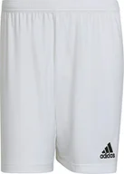 Spodnie sportowe męskie - Adidas Spodenki adidas ENTRADA 22 Short HG6295 HG6295 biały L - miniaturka - grafika 1