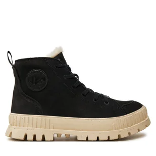 Trapery Palladium 74353-008-M Czarny - Botki damskie - miniaturka - grafika 1