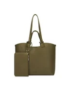 Torebki damskie - Gino Rossi Torebka K233010-1 Khaki - miniaturka - grafika 1