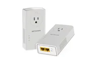 Wzmacniacze sygnału wifi - Wzmacniacz sygnału Wi-Fi NETGEAR PLP2000, 2-pak, Biały - miniaturka - grafika 1