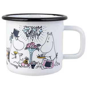 Kubek emaliowany Date Night Muminki Muurla 370ml - Kubki - miniaturka - grafika 1
