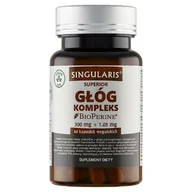 Serce i układ krążenia - SINGULARIS Głóg Kompleks, 60 kapsułek - miniaturka - grafika 1