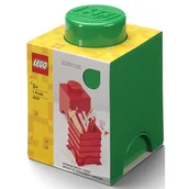 Pojemniki na zabawki - Lego Pojemnik 1 Zielony 40011734 PLASTTEAM 40011734 - miniaturka - grafika 1
