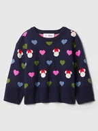 Bluzy i sweterki niemowlęce - GAP Sweter w kolorze granatowym - miniaturka - grafika 1