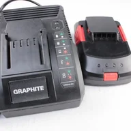 Akumulatory do elektronarzędzi - Graphite akumulator 20V/1.5Ah z ładowarką 58G134 - miniaturka - grafika 1