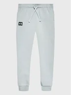 Odzież sportowa dziecięca - Under Armour Spodnie dresowe Ua Rival 1357628 Szary Regular Fit - miniaturka - grafika 1