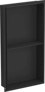 Mexen X-Wall-NR półka wnękowa bez kołnierza z półką 60 x 30 cm, czarna - 1971603010S - Półki łazienkowe - miniaturka - grafika 1