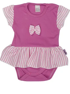 BODY SUKIENKA KRÓTKI RĘKAW BODOSUKIENKA Niemowlęce body bawełniane Rozm 68 - Body dla niemowląt - miniaturka - grafika 1