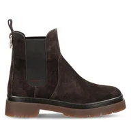 Botki damskie - Sztyblety Gant 31553157 Brązowy - miniaturka - grafika 1