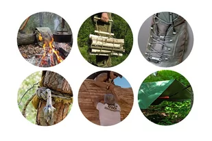 EDCX - Bransoleta surwiwalowa "Fish" - Army Green - 2178 - Survival - akcesoria - miniaturka - grafika 3
