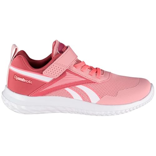 Reebok Rush Runner 5 Elastic LACE & TOP Strap Sneaker, DustyRose/Studiopink/FTWRWHITE, 31 EU, Dustyrose Studiopink Ftwrwhite, 31 EU