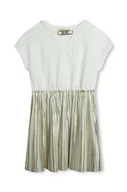 Sukienki i spódniczki dla dziewczynek - Michael Kors sukienka dziecięca kolor biały mini rozkloszowana - miniaturka - grafika 1
