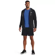 Spodnie sportowe męskie - Męskie spodenki treningowe Under Armour UA HIIT Woven 8in Shorts - czarne - UNDER ARMOUR - miniaturka - grafika 1