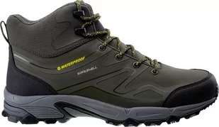 Buty trekkingowe Hi-Tec Hendon Mid Khaki WP 46 - Buty trekkingowe męskie - miniaturka - grafika 1