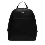 Plecaki - Plecak Calvin Klein Ck Must Dome Backpack LV04F3224G Czarny - miniaturka - grafika 1