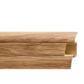 Listwy przypodłogowe - Arbiton Listwa przypodłogowa LM55 55 mm dąb klasyczny jasny - miniaturka - grafika 1