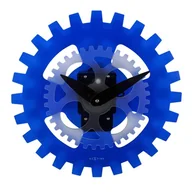 Zegary - Zegar ścienny (niebieski) Moving Gears Nextime - miniaturka - grafika 1