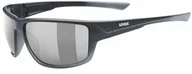 Okulary sportowe - Okulary Uvex Sportstyle 230, Black Mat - miniaturka - grafika 1