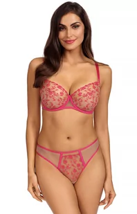 Carmen B150 biustonosz semi-soft, Kolor różowy, Rozmiar 65F, Ewa Bien - Primodo.com - Biustonosze - miniaturka - grafika 1