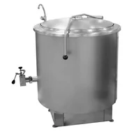 Piece, kotły  i płyty grzejne gastronomiczne - Resto Quality Kocioł warzelny parowy z grzaniem pośrednim opcja mieszadła 200 l maks. zużycie pary 70 kg/h RQK-200NR - miniaturka - grafika 1