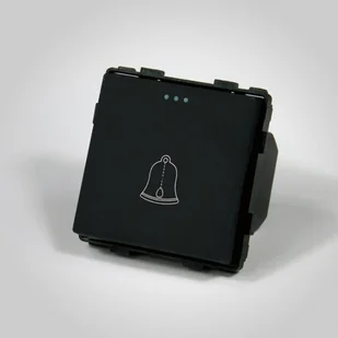 Touchme włącznik dzwonkowy dzwonek czarny mechanic - Wyłączniki światła i elektryczne - miniaturka - grafika 1