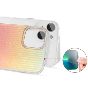 Kingxbar Travel Series luksusowe eleganckie etui na iPhone 13 pomarańczowy (Sunset) - Etui i futerały do telefonów - miniaturka - grafika 5